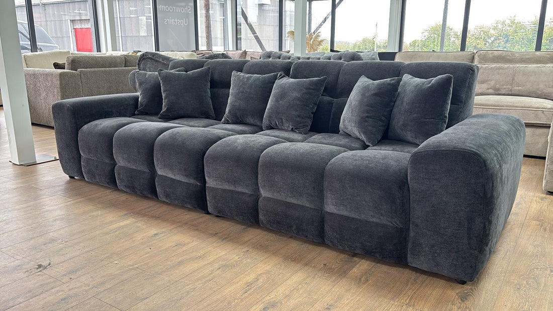 Jacob Ribbed 4-Seater Sofa