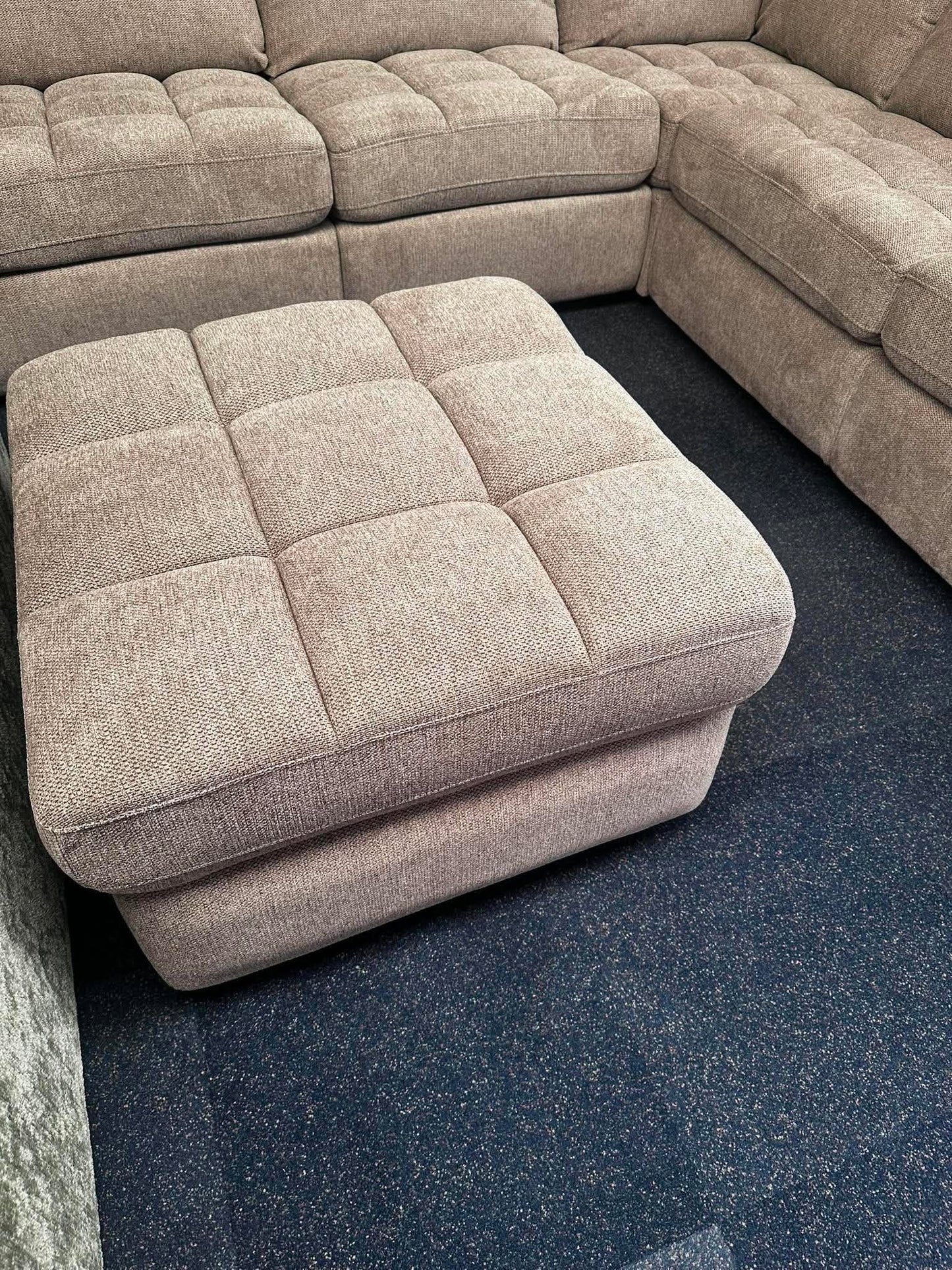 Mavam Corner Sofa with Footstool Included