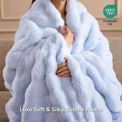 Luxury Faux Fur Throw Blanket