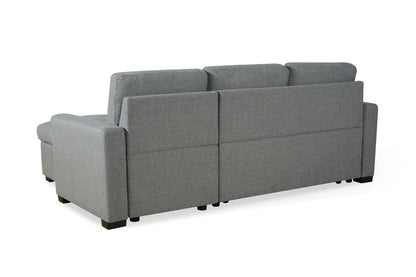 Alder Grey Universal Corner Sofabed: Stylish, Comfortable, Versatile, Space-Saving Design