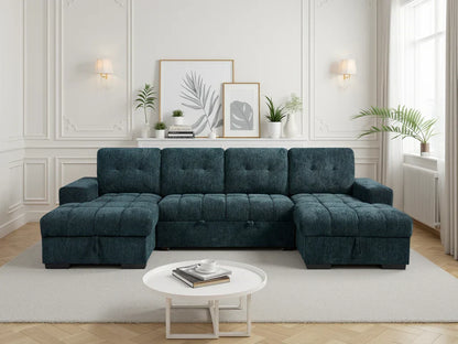 Palermo U-Shape Corner Sofa Bed