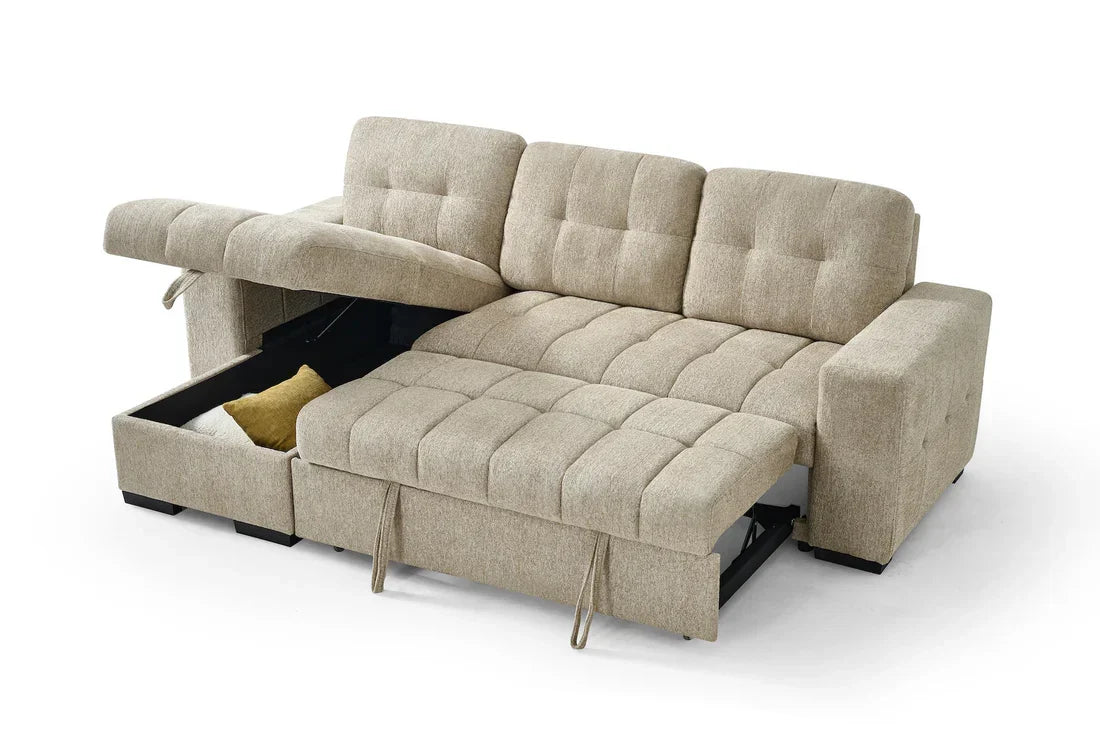 Palermo Universal Corner Sofabed: Stylish, Versatile, Comfortable, Space-Saving Guest Bed