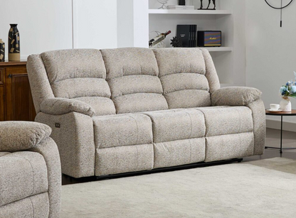 Dallas Electric 3 & 2-Seater Recliner Sofa