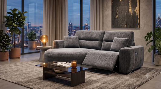 Denver Electric Recliner Chaise Lounge - Left or Right Hand Chaise