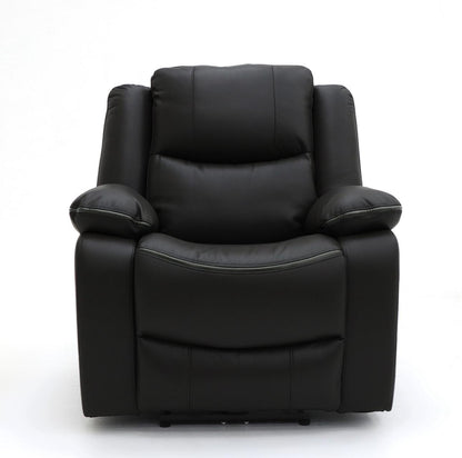 Harald Electric Recliner  Faux Leather Armchair with USB-C Charging