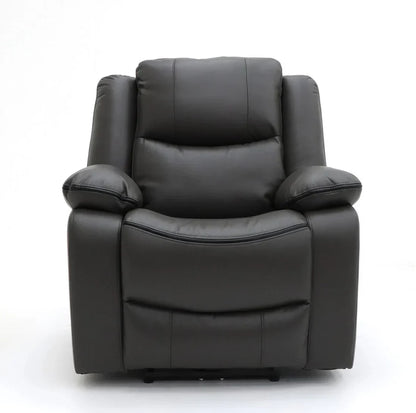 Harald Electric Recliner  Faux Leather Armchair with USB-C Charging
